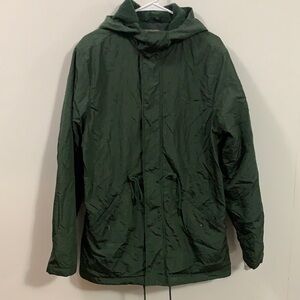 Women’s ASOS green jacket drawstring waist and drawstring jacket bottom Size Med